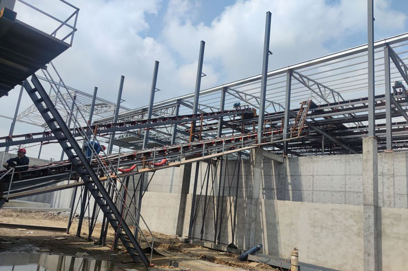 多臺(tái)高精度電子皮帶秤在新型建材行業(yè)調(diào)試完成，適應(yīng)能力更強(qiáng)！